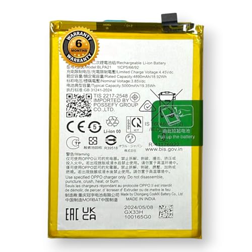 Image of Original BLPA21 Battery for Oppo A18 4G (5000mAH) Battery with 6 Month Warranty** (N111)