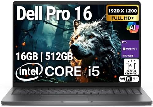 Dell Pro 16 (i5-120U, 16GB, 512GB)