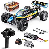 rc buggy 1/10 2wd SYSTÈME DE PROTECTION INTELLIGENT : Les protections intégrées comprennent des avertissements de surchauffe, une coupure en cas de sous-tension et une protection contre les surintensités afin de protéger la batterie et le contrôleur de vitesse électronique (ESC) contre les dommages. Une alarme de l’ESC vous avertit lorsque la batterie est faible, vous assurant ainsi de ne jamais manquer un avertissement et un fonctionnement fiable de votre voiture radiocommandée sur le long terme. Idéal pour les utilisateurs adultes exigeants.