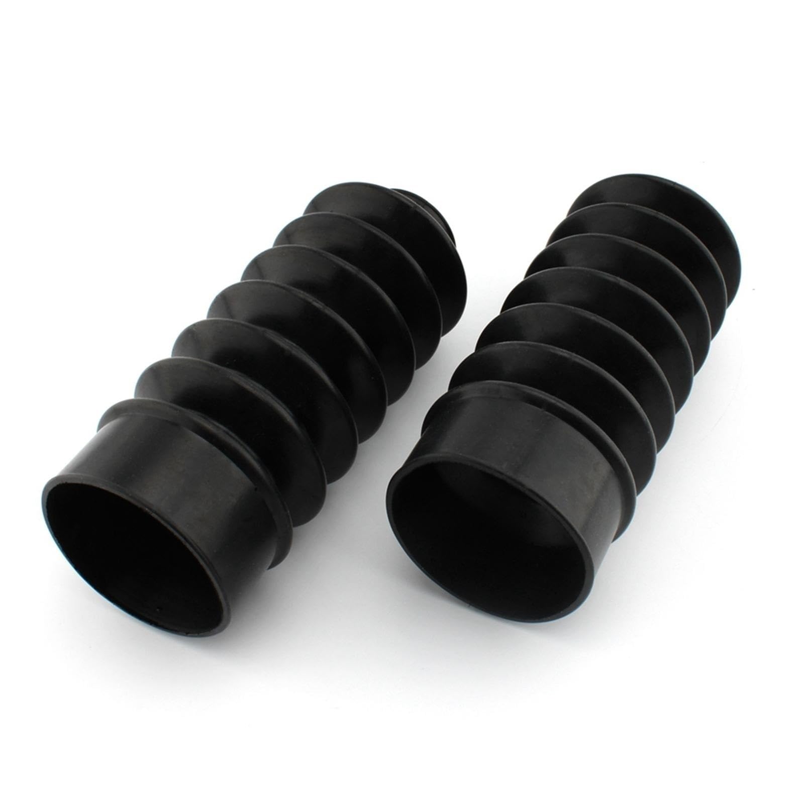 Copri Forcella Forcelle 2 pezzi di copri-forcella anteriore per moto, ghette resistenti, stivali adatti per Harley SOFFIETTI FORCELLA IN GOMMA