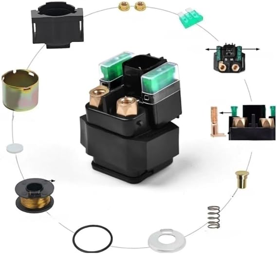 Electrical Solenoid Starter Relay For Yam&aha YFM 550 700 YFM 125 RAPTOR 125 250 for Suzuki Address V125 G S GSX 600 750 F Relay StarterS Solenoid