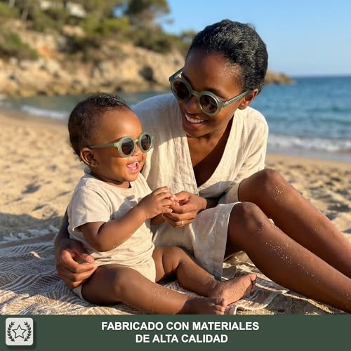 Gafas de sol para bebé cat. 3 que evitan el daño solar en los ojos de niños de 0 a 1,5 años 3