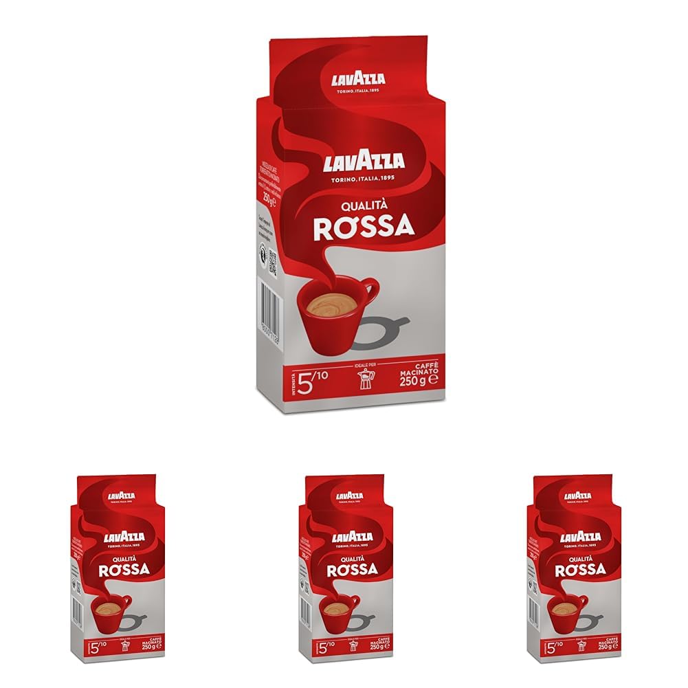 Lavazza, Crema e Gusto Classico, Café Molido Natural, Ideal para Cafetera Italiana, de Filtro y Francesa, con Notas Aromáticas de Especias, Arábica y Robusta, Intensidad 7, Tueste Oscuro, 250 g — view 8