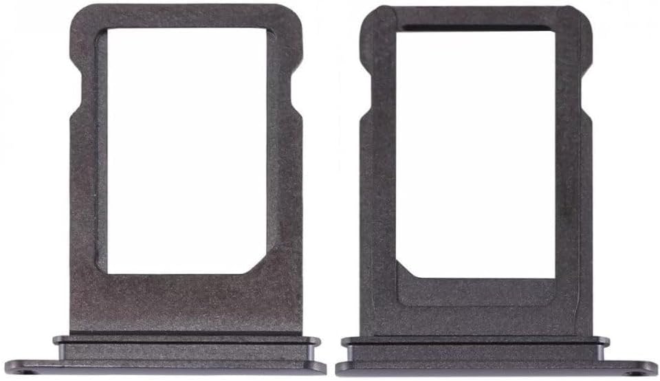SIM Card Holder Tray for iPhone X : Space Grey/Black
