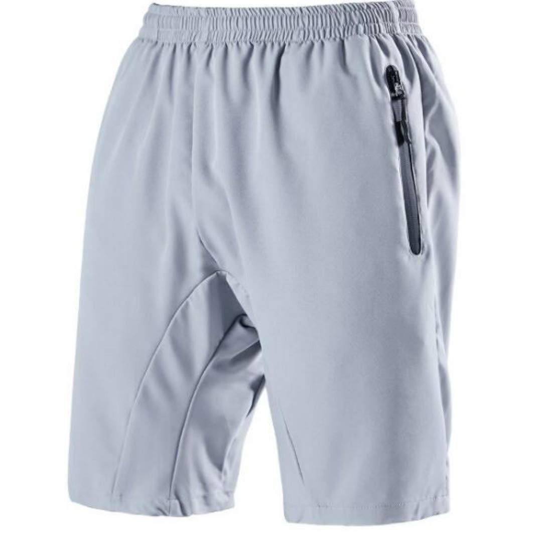 Colygamala Mens Running Shorts Zipper Pocket Athletic Shorts for Basketball Gym or Running 3Color