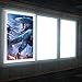 18x24 Inch LED Movie Poster Frame - Home Theater Light Box With Wall Mount & 110V Plug
