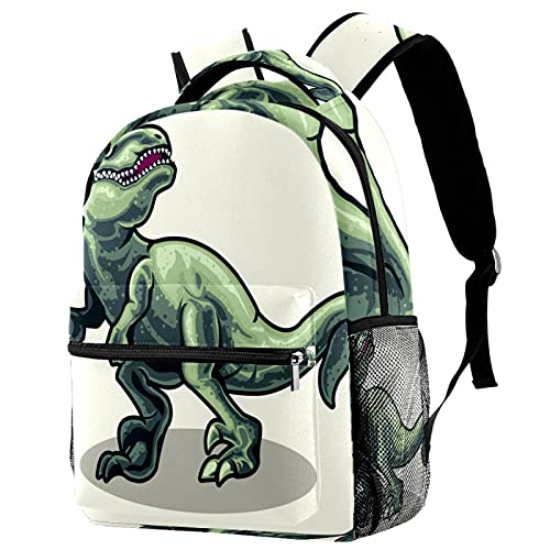 Sac à dos d'écolier dinosaure pour ordinateur 14 pouces Multicolore 08
