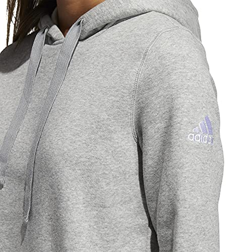 adidas Fleece Hoodie GP9870_Grey/White SM3