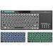 Rii Bluetooth Tastatur mit touchpad(Bluetooth 5.0 + 2.4G Wireless), Mini Tastatur Beleuchtet mit 2 LED Hinterleuchtet(Deutsches Layout, schwarz) Wireless günstig Kaufen-Rii Bluetooth Tastatur mit touchpad(Bluetooth 5.0 + 2.4G Wireless), Mini Tastatur Beleuchtet mit 2 LED Hinterleuchtet(Deutsches Layout, schwarz)