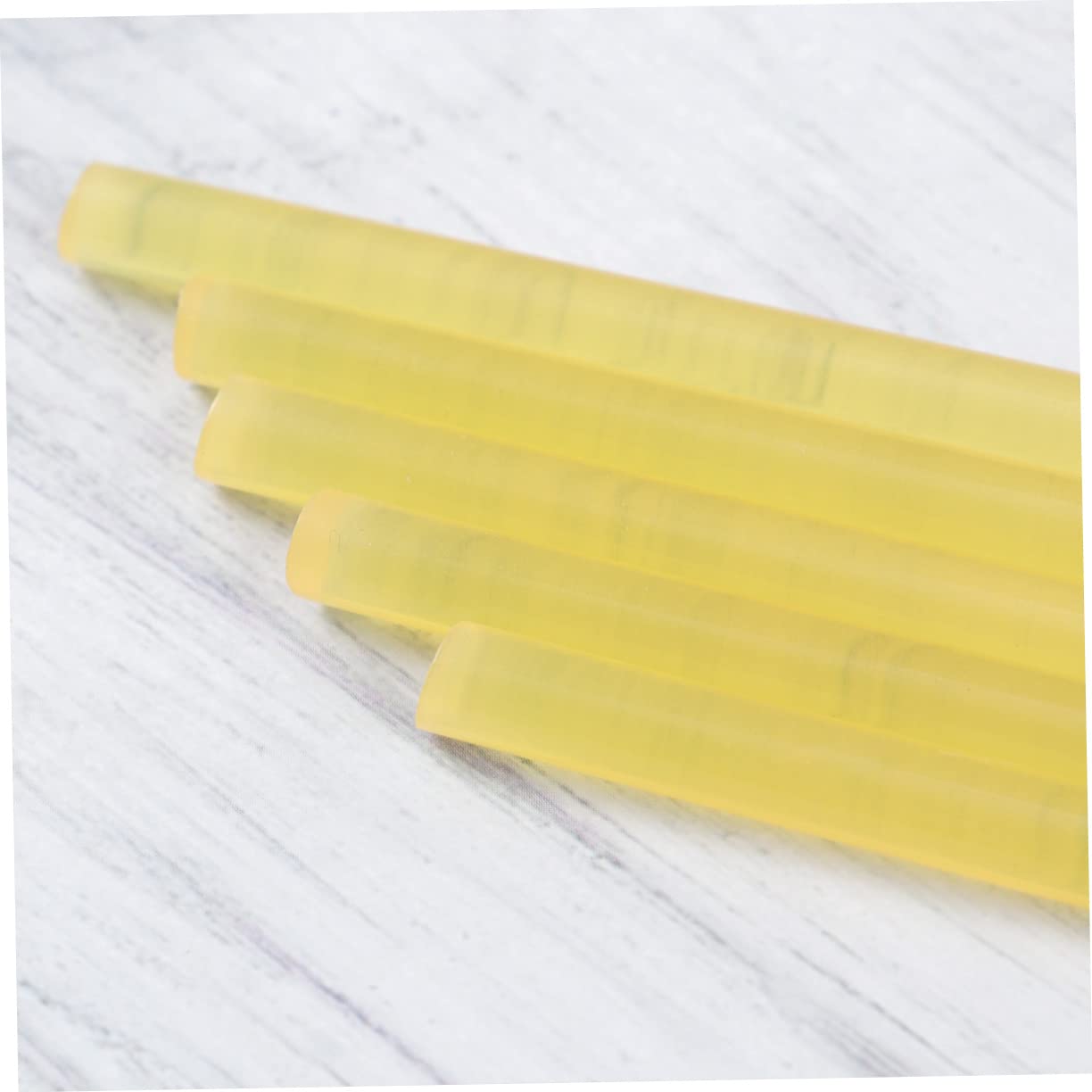 100stücke Hot Melt Klebesticks Starke Klebeverbindung Für Schneidbare Flexible Und Geruchlose Klebestreifen Für Projekte Gelb