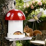 Dmnnlp Squirrel Feeder for Outside Hangi...