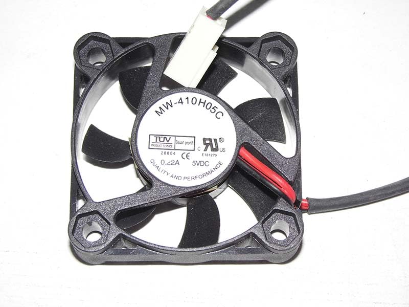 Ventilateur de refroidissement 4010 axial MW-410H05C miniature 5V 2 fils