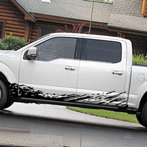 Jupes latérales pour Nissan Navara autocollants de bas de caisse tuning outdoor - 3