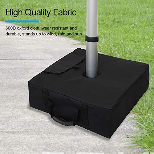 Cucudy Saco de areia para o guarda-chuva Base de dossel Saco de peso 18