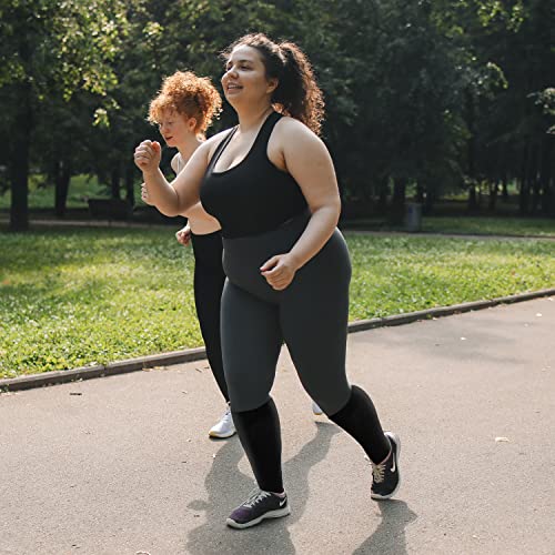 Iseasoo Plus Size Compression Socks For Women & Men Wide Calf 20-30Mmhg Extra Large Support Socks For Nurses Circulation(2Xl) #TOP6