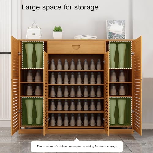 Armoire à chaussures étroite et extensible pour placard et entrée - 4