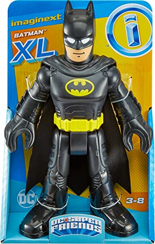 Imaginext Dc Super Friends Batman Xl Toy 10-In Figure With Fabric Cape For Preschool Kids Ages 3+ Years #TOP5