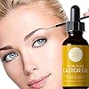 Organic-Castor-Oil-for-Eyelashes-and-Eyebrows-with-Applicator-Kit-Lash-Brow-Growth-Serum-by-Pure-Body-Naturals-1-Ounce-Label-Varies Pure Body Naturals Castor Oil for Eyelashes and Eyebrows - Brow and Lash Growth Serum - Organic Hexane Free Cold Pressed Unrefined - 1 fl oz