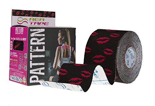 Preisvergleich Produktbild REA TAPE Kinesiotape, Design: Kussmund
