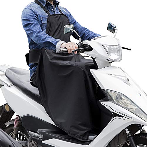 loetad couvre piernas para Scooter Protectora Pata Scooter Universal Impermeable Oxford Negro