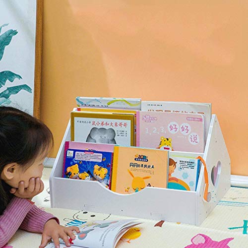 COLiJOL Boekenrek Boekenkast Opslag Organizer Rack Kids Boek Organizer Niet-geweven Stof Opslag Bin Boekenkast Opslag… - Image 7