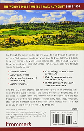 Frommer's Italy 2018 (Complete Guides) - Thumbnail 2