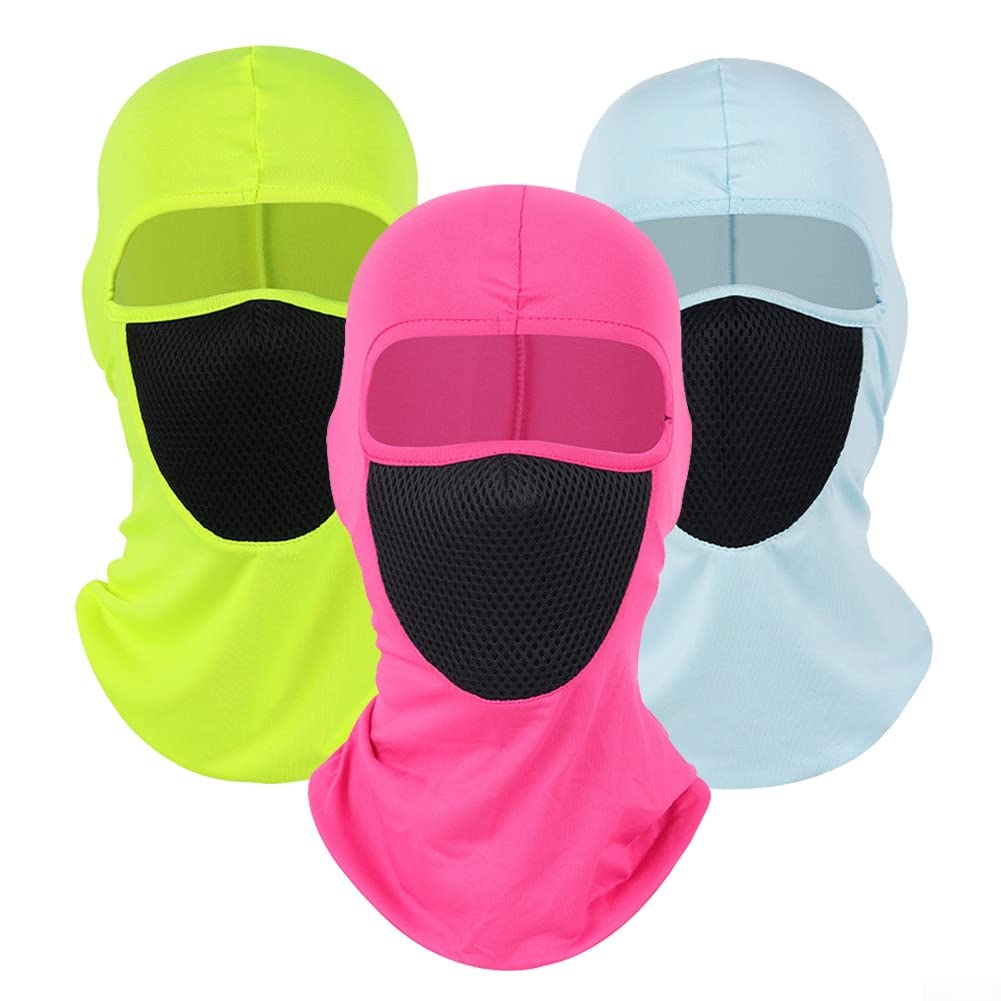 Motorfietsmuts voor de zomer, coole fietsmuts onder de helm, dunne fiets, balaclava, uv-stormmasker voor heren, multifunctionele ademende kap voor fietsen, scooters en klimmen
