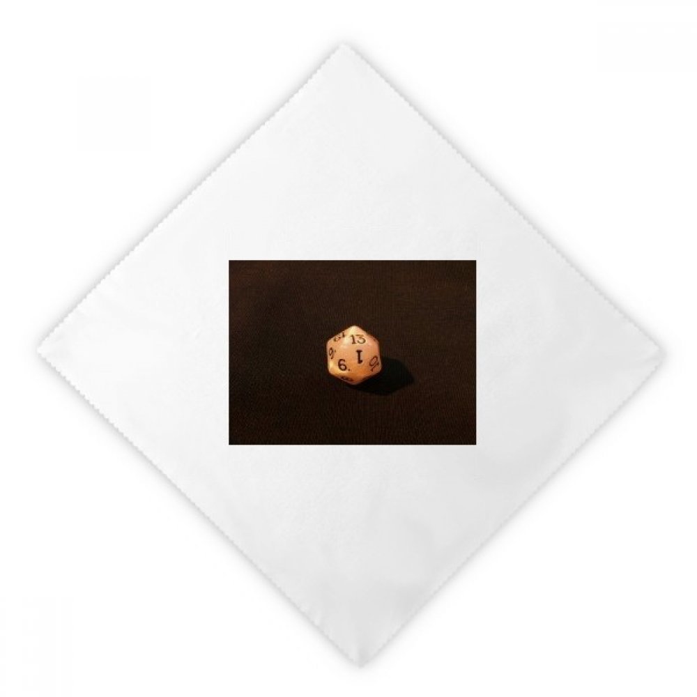 Napkins déjeuner Blanc réutilisable tissu antitache décoration repas multicolore