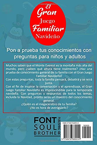 Vista 2 de El Gran Juego Familiar Navideño Pon a prueba tus conocimientos con preguntas para niños y adultos