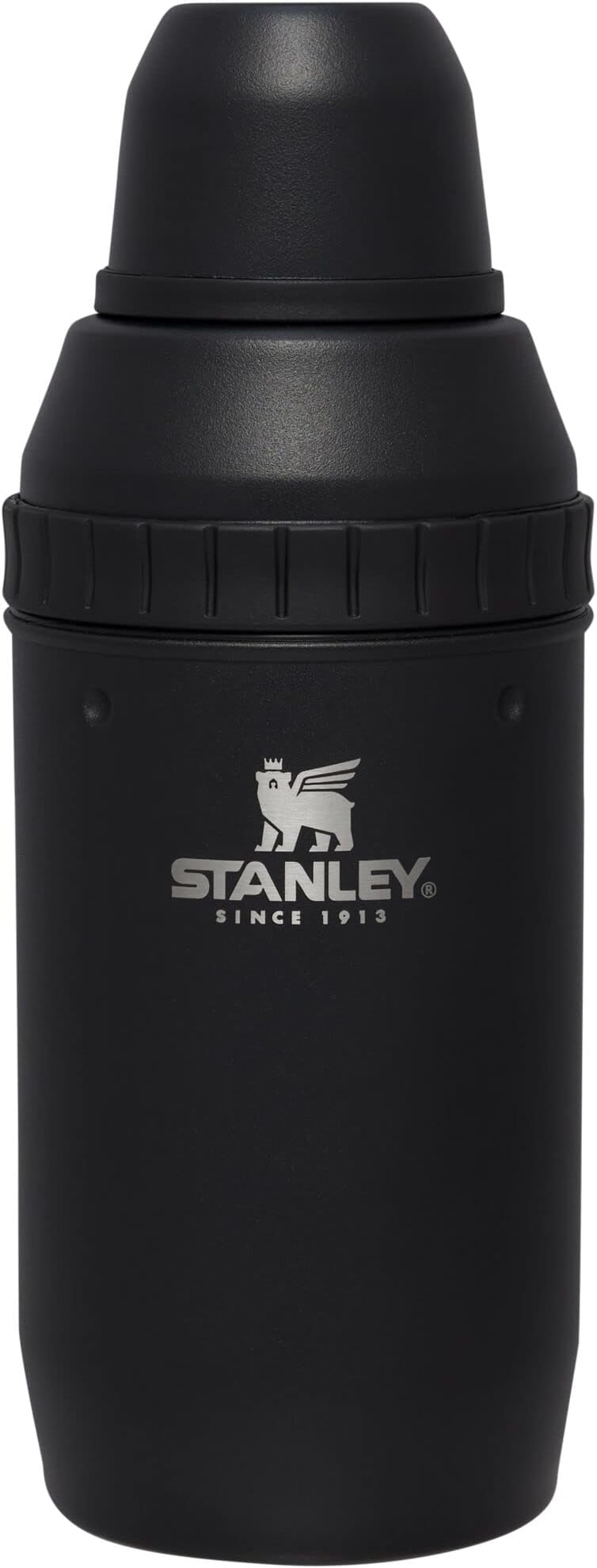 Stanley Adventure Happy Hour Cocktail Shaker Set 20oz + Two 7oz Cups Matte Black