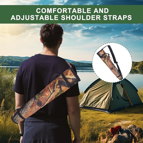 image for KURUGEILI Archery Quiver Back and Hip Quivers Adjustable Arrow Backpac