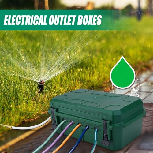 Boîtier étanche extérieur câble et rallonge pour pompe à eau de terrasse - 4