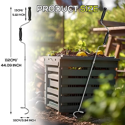 image for Gisafai Compost Aerator Compost Turner and Mixing Tool Compost Aerator