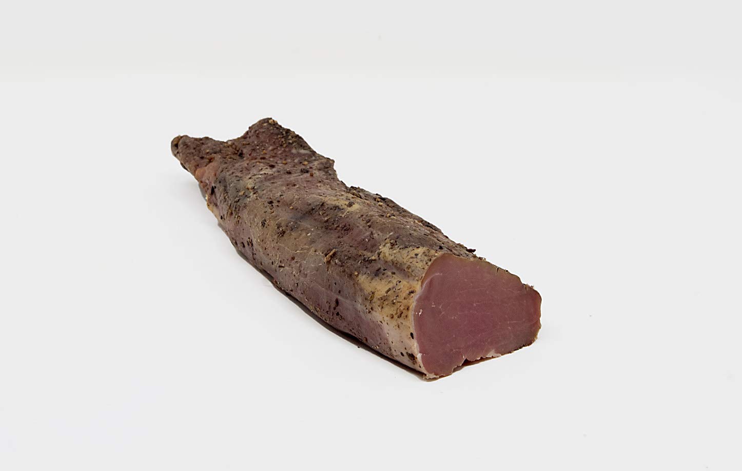 Filetto Affumicato | filettino intero sottovuoto da 0,35 kg | Salume artigianale Toscano affumicato al naturale in affumicatore | Salumificio Artigianale Gombitelli - Toscana