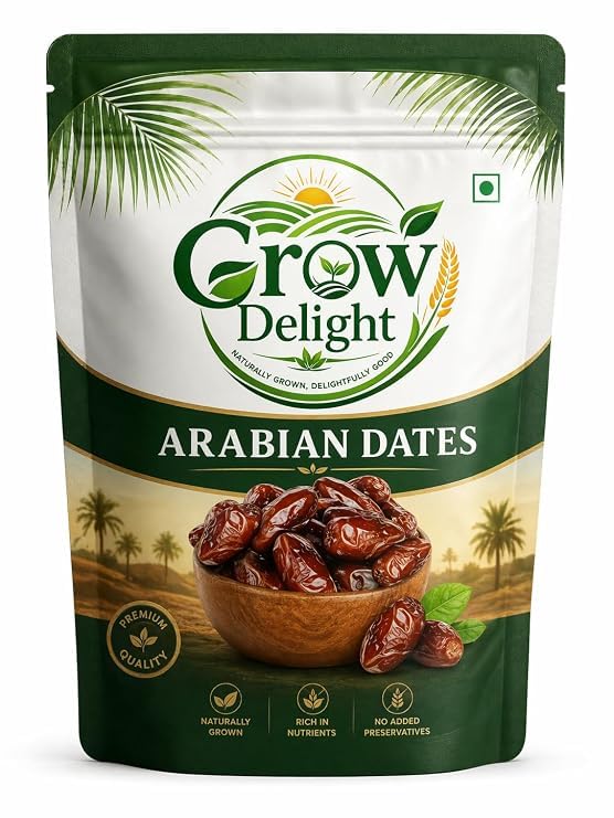 Grow Delight fresh Desert Dates (Organic) 250g | Arabian Dates-image-34