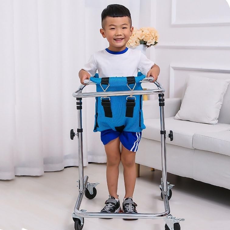 Amazon.co.jp: 子供用四輪歩行器、脳性麻痺者補助歩行器、子供用