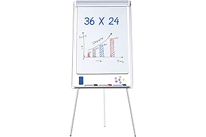 maxtek Pictionary Easel and Paper Portable White Board