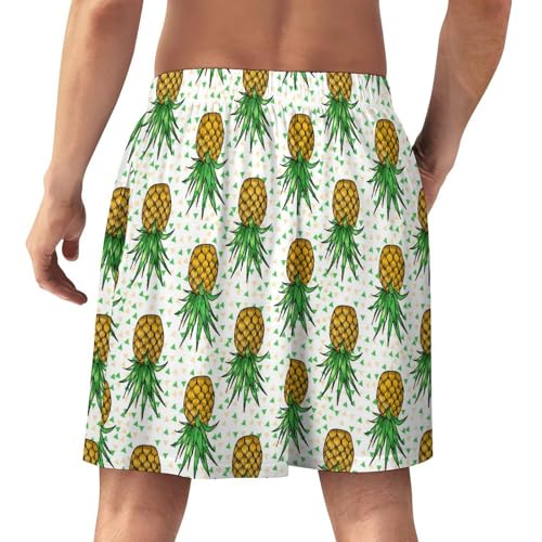 Men's Soft Sleepwear Shorts Pajama Bottom Short Fashion Lounge Shorts2