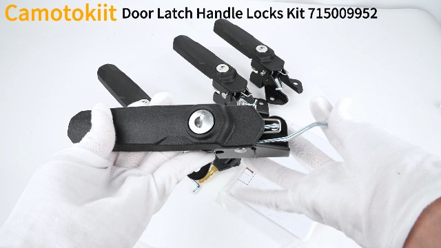 Amazon.com: Deluxe Full Door Latch Handle Locks Kit, 4Pcs