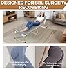 Fodlable BBL Chair with Hole for Butt，Multifunctional BBL Lounge Chairs Folding Portable Comfy Adjustable 5-Position Lay Flat Foldable Chaise BBL Recovery Must Haves