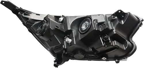 Miniatura 8 de CNCEST Par de faros delanteros halógenos LED DRL  Carcasa Balck lente transparente  Ajuste directo  Para Honda CRV 2017 2018 2019 2020 2021