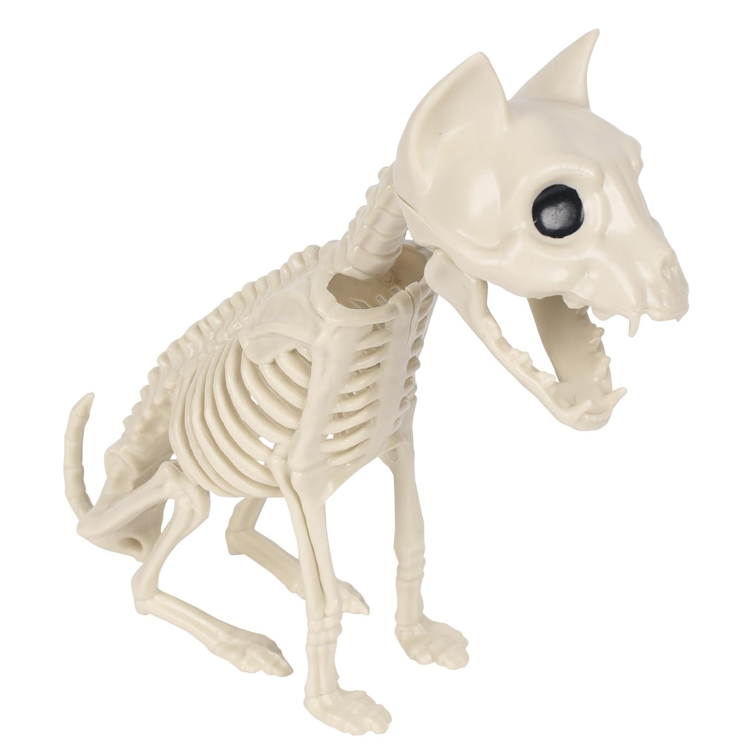 Lot De 2 Décorations Halloween Chats Squelettes - 17,8 X 20,1 Cm, Résistant Aux Intempéries, Pour Extérieur Et Intérieur - 9