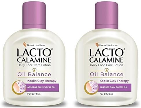 Lacto Calamine Daily Nourishing Lotion - Oil Balance For Oily Skin (120ml) (Pack of 2)