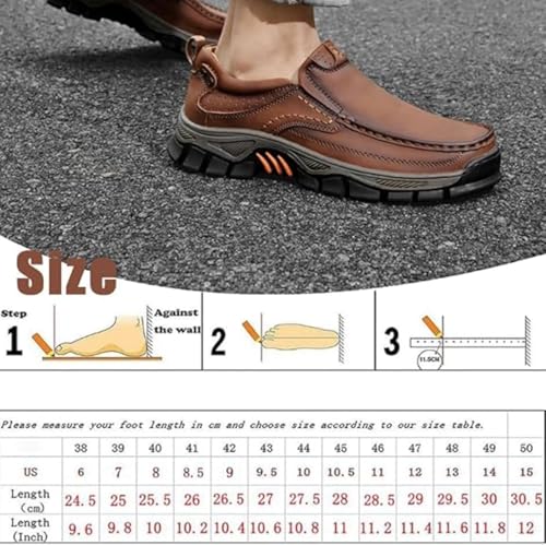Enjerr Orthopedic Balance Shoes Men for Balance, Men's Arch Support Orthopedic Loafers,Suitable for Leisure2