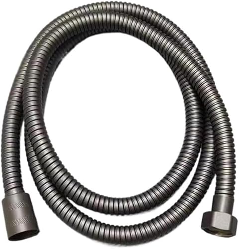 Gkirqvpe Grigio Shower Hose, Shower Hose G1/2 1.5M Length 1.5Cm Diameter Stainless Steel Multicolor