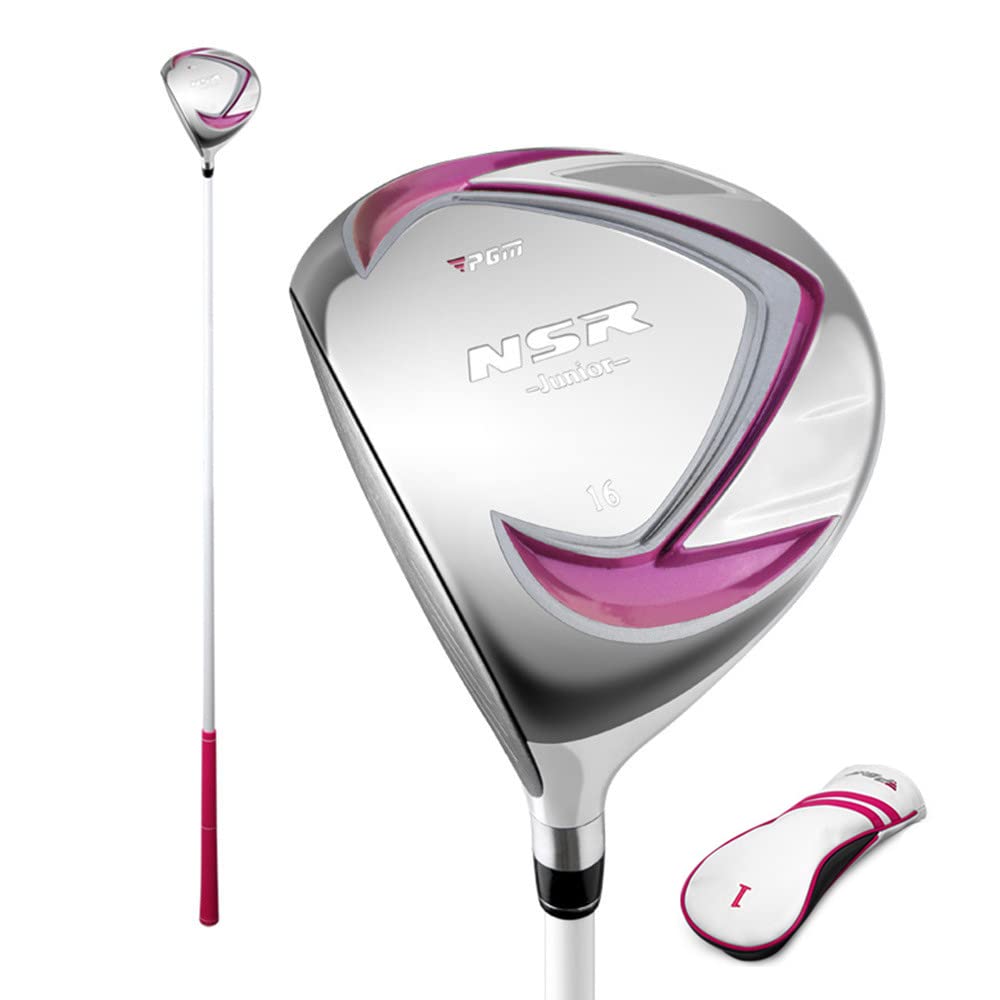 Club de golf en bois de parcours pour gaucher 16°/26° Loft – #1/#5 en bois avec couvre-tête de golf, sports et plein air