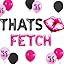 Amazon.com: LaVenty 70 PCS Fetch Balloons Fetch Party Decoration Early ...
