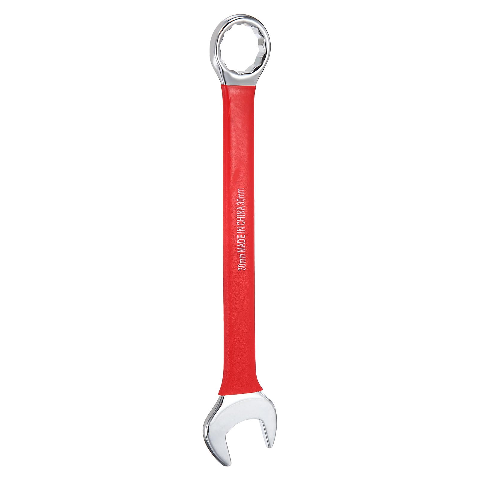 sourcing map Combination Wrench 30mm Metric Open End 10-Degree Offset 12-Point Box End Double Ended Wrenches Spanners Tools for Household Automotive Machinery DIY Repair