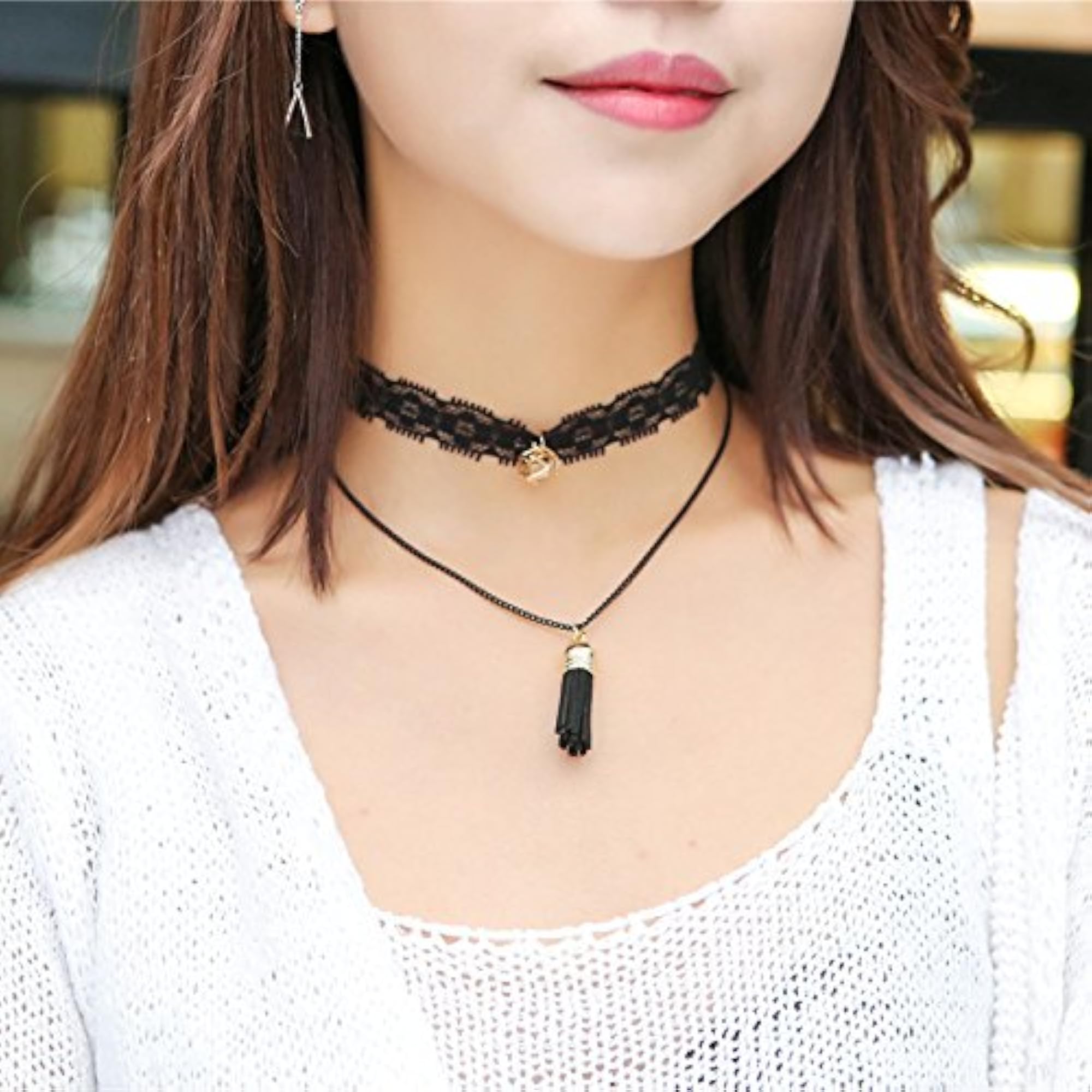 Modern Statement Choker Necklace