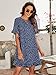 Ijqowqv Summer Dresses for Women 2022 Floral Print Maxi Dress Casual Summer V Neck Women Beach Sleeve Women's Dress